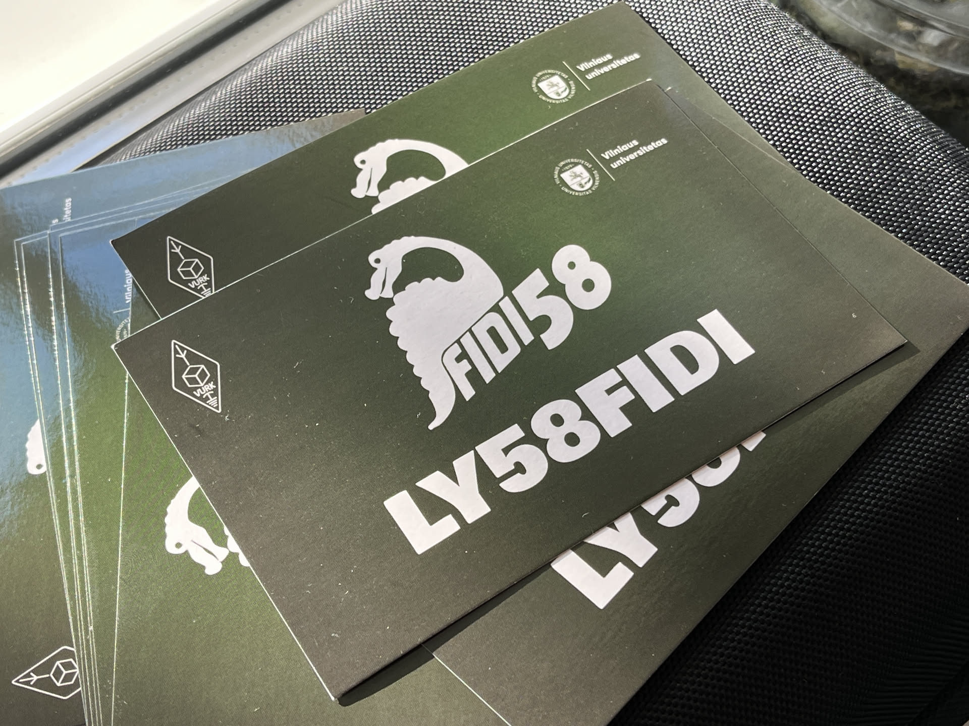 LY58FIDI QSL kortelės